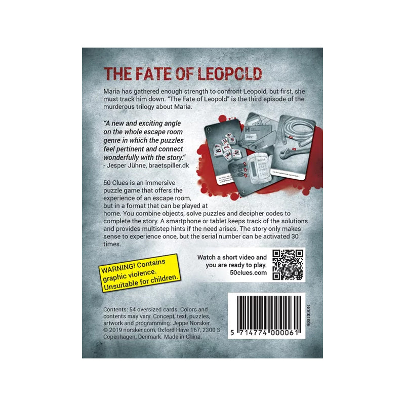 50 Clues: The Fate of Leopold