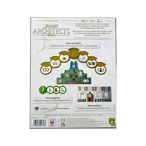 7 Wonders Architects Medals