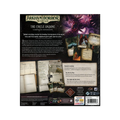 Arkham Horror: The Card Game – The Circle Undone: Expansion