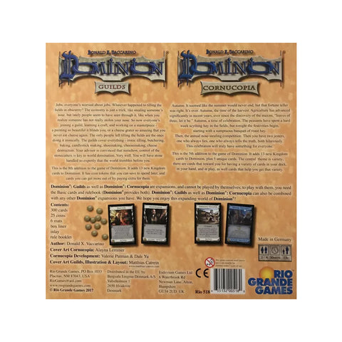 Dominion: Guilds & Cornucopia