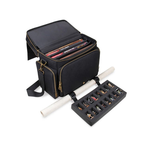 ENHANCE Tabletop Adventurers Travel Bag (D&D Case) - Black