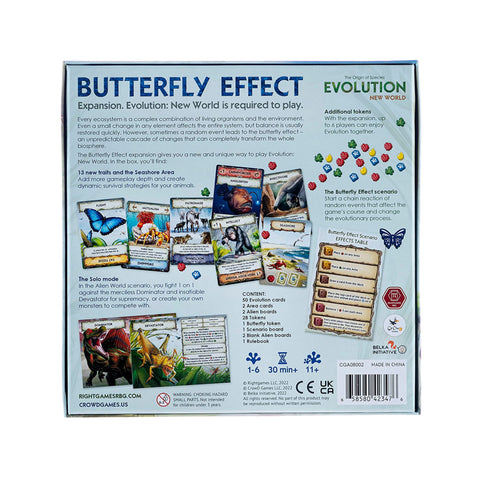 Evolution: New World Butterfly Expansion