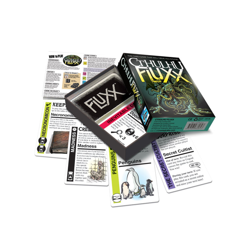 Fluxx Cthulhu Fluxx single deck
