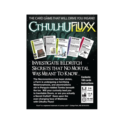 Fluxx Cthulhu Fluxx single deck