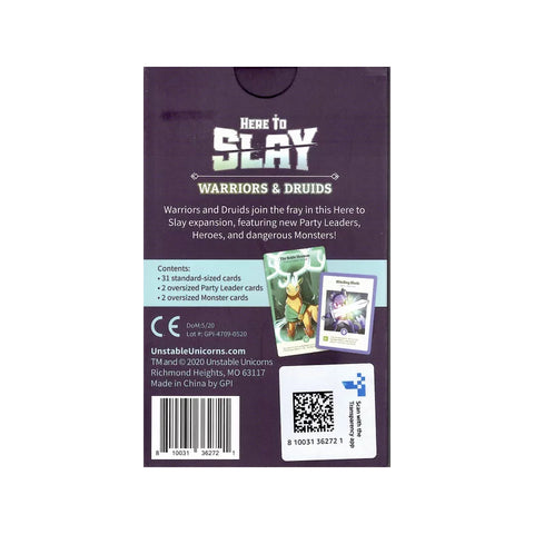 Here to Slay : Warrior & Druid Expansion