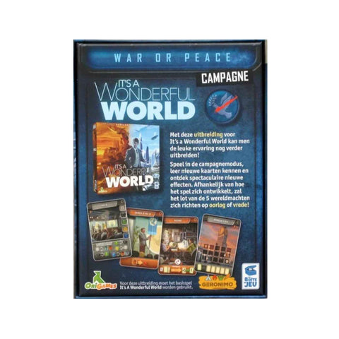 Its A Wonderful World: War or Peace