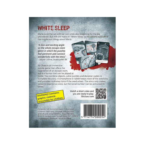 50 Clues White Sleep