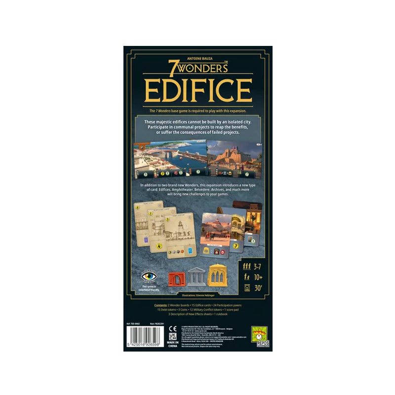 7 Wonders: Edifices Expansion