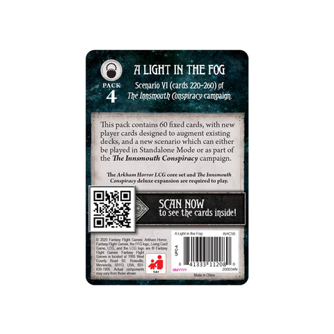 Arkham Horror: The Card Game – A Light in the Fog: Mythos Pack