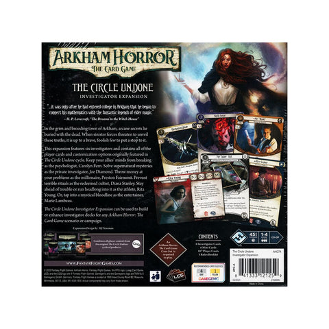 Arkham Horror: The Card Game – The Circle Undone: Investigator Expansion