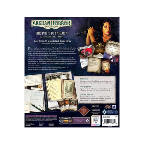 Arkham Horror: The Card Game – The Path to Carcosa: Campaign Expansion