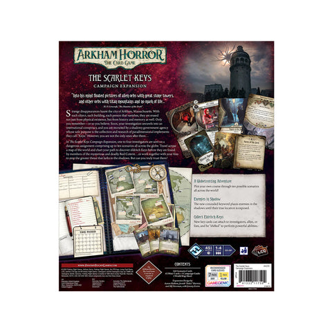 Arkham Horror: The Card Game – The Scarlet Keys: Campaign Expansion