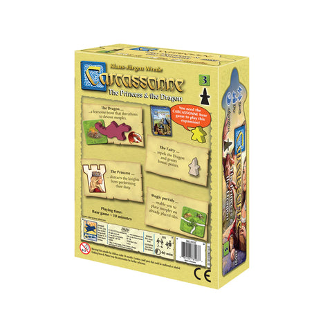 Carcassonne Exp 3: The Princess & the Dragon