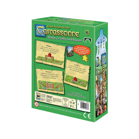 Carcassonne Exp 8: Bridges, Castles, and Bazaars