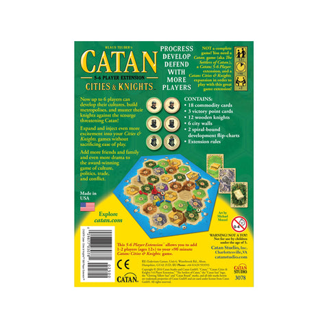 Catan Ext: Cities & Knights 5-6 Player