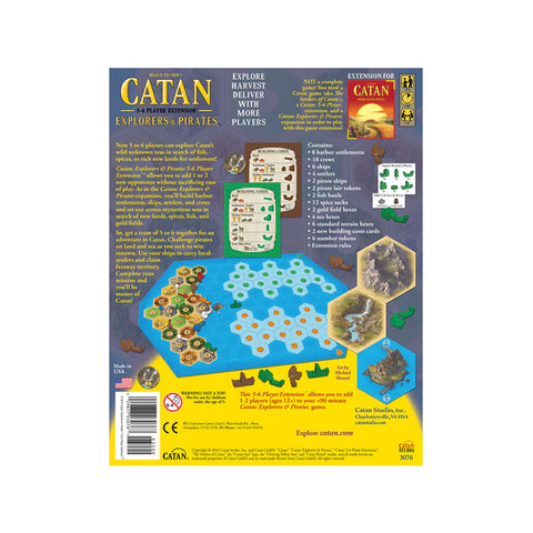 Catan Ext: Explorers & Pirates 5-6 Player