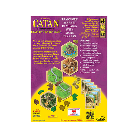 Catan Ext: Traders & Barbarians 5-6 Player