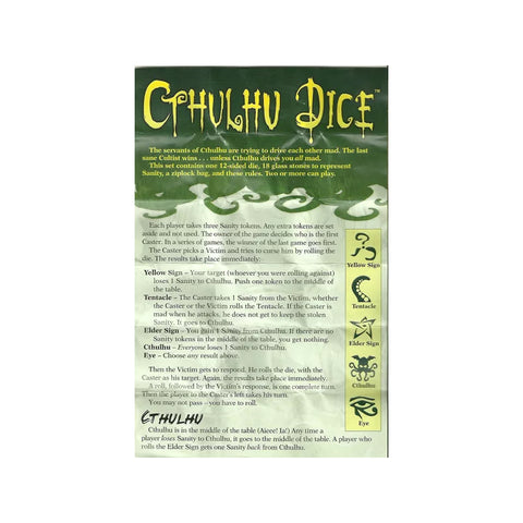 Cthulhu Dice Game