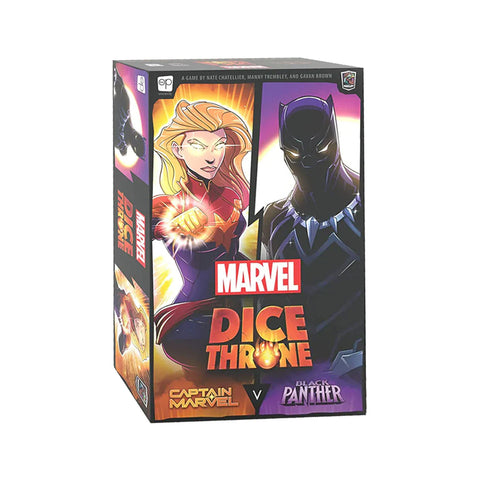 Dice Throne Marvel 2-Hero Box 1 Captain Marvel v Black Panther