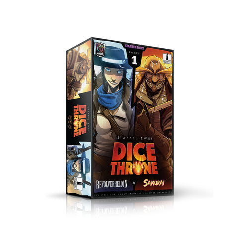 Dice Throne S2 Box 1 Gunslinger v Samurai