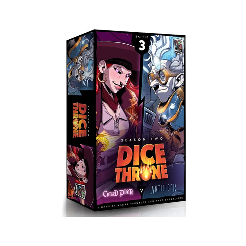 Dice Throne S2 Box 3 Cursed Pirate v Artificer