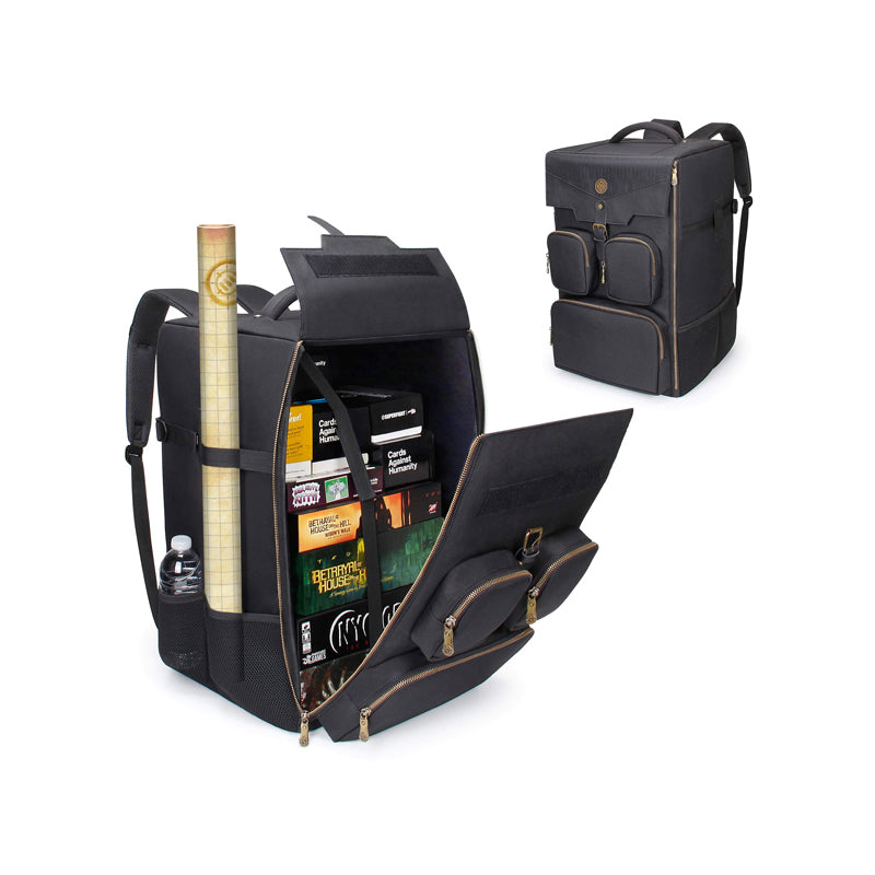 ENHANCE Board Game Box Backpack - Black