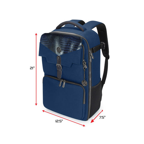 ENHANCE Tabletop Collectors Edition Card Storage Backpack - Blue