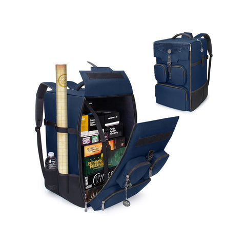 ENHANCE Tabletop Collectors Edition Card Storage Backpack - Blue