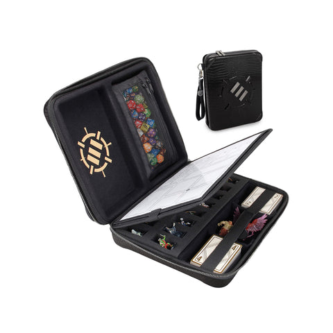 ENHANCE Tabletop RPG Organizer Case Collectors Edition - Black