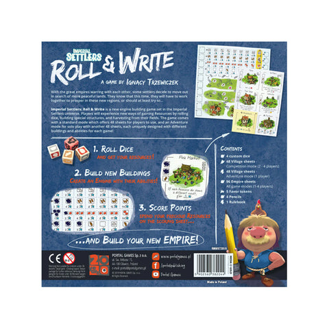 Imperial Settlers Roll & Write