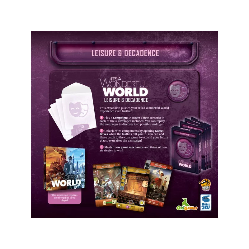 Its A Wonderful World: Leisure n Decadence