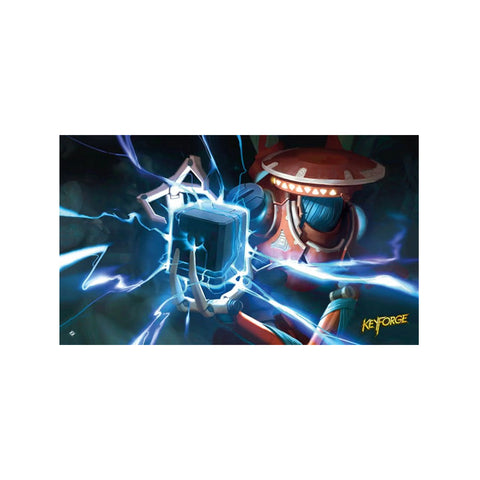 Keyforge: Playmat Positron Bolt