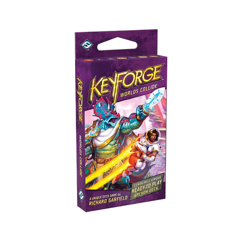 Keyforge Worlds Collide Deluxe Deck