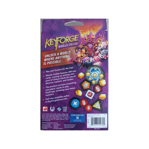 Keyforge Worlds Collide Deluxe Deck