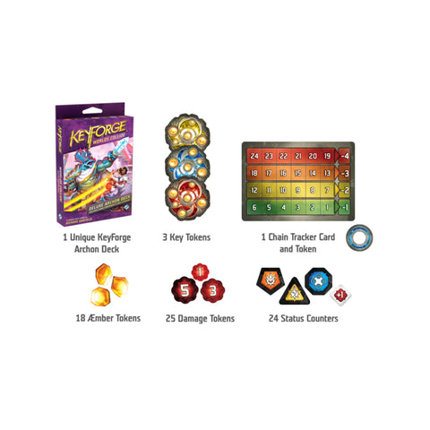 Keyforge Worlds Collide Deluxe Deck