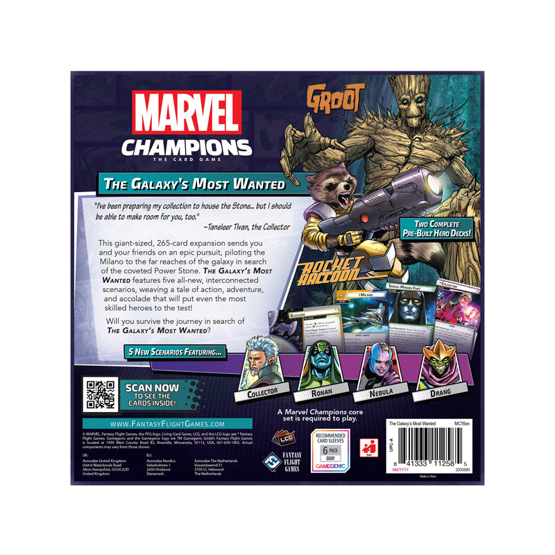 Marvel Champions: The Galaxys Most Wanted Expansion